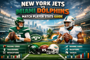 New York Jets vs Miami Dolphins Match Player Stats